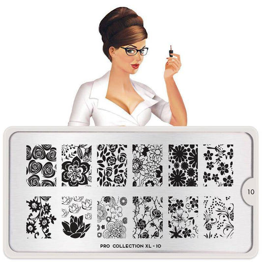 Pro XL 10 ✦ Nail Stamping Plate - MoYou London