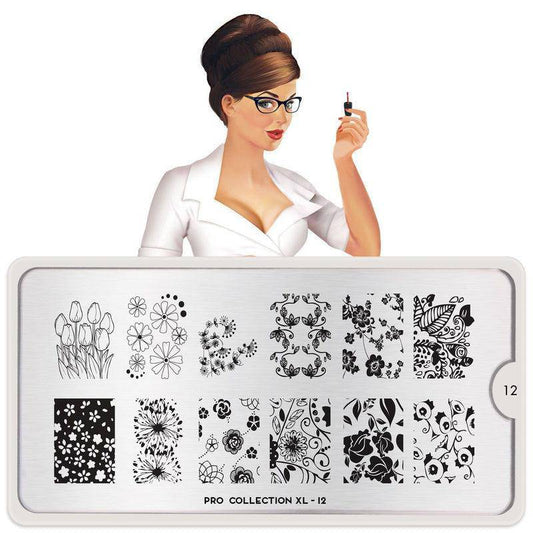 Pro XL 12 ✦ Nail Stamping Plate - MoYou London