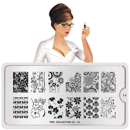 Pro XL 14 ✦ Nail Stamping Plate - MoYou London