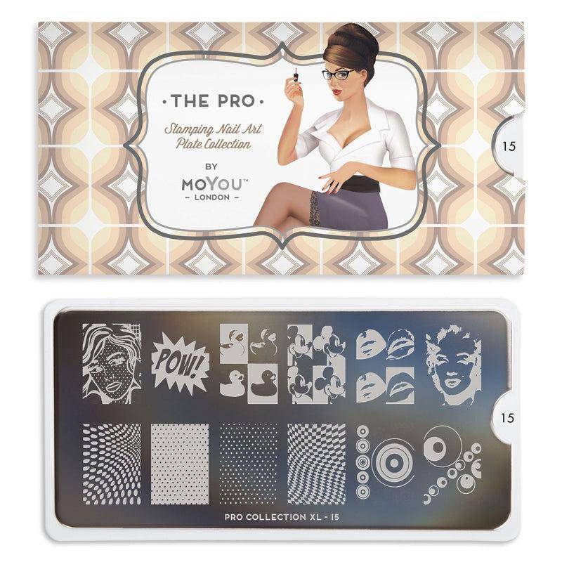 Pro XL 15 ⦠Nail Stamping Plate - MoYou London