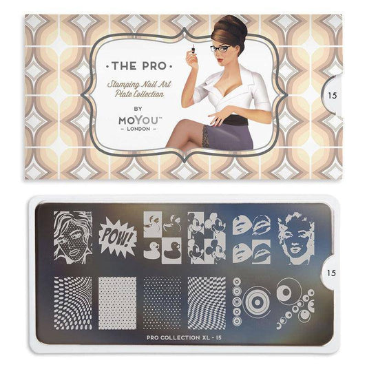 Pro XL 15 ✦ Nail Stamping Plate - MoYou London
