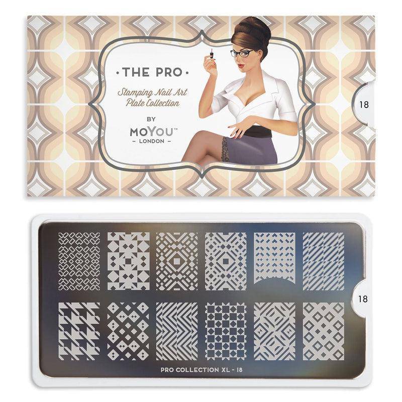 Pro XL 18 ✦ Nail Stamping Plate - MoYou London