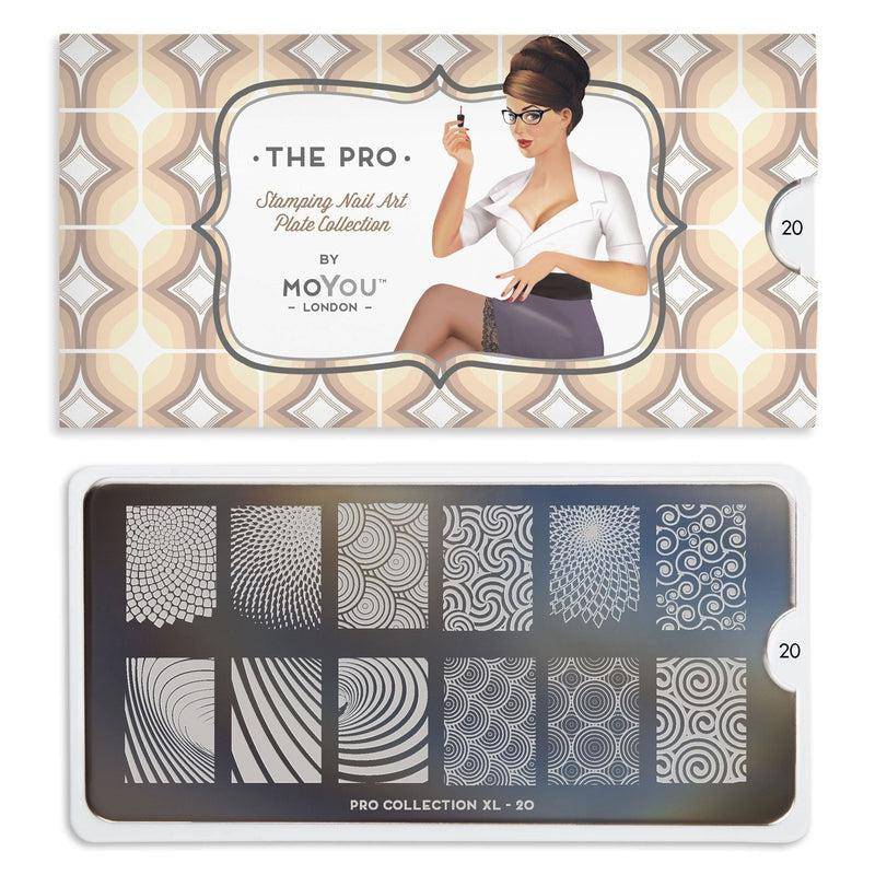 Pro XL 20 ✦ Nail Stamping Plate - MoYou London