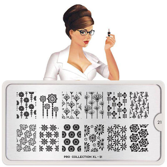 Pro XL 21 ✦ Nail Stamping Plate - MoYou London