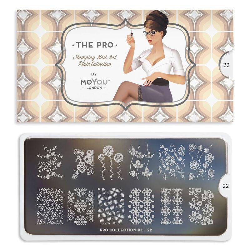 Pro XL 22 ✦ Nail Stamping Plate - MoYou London
