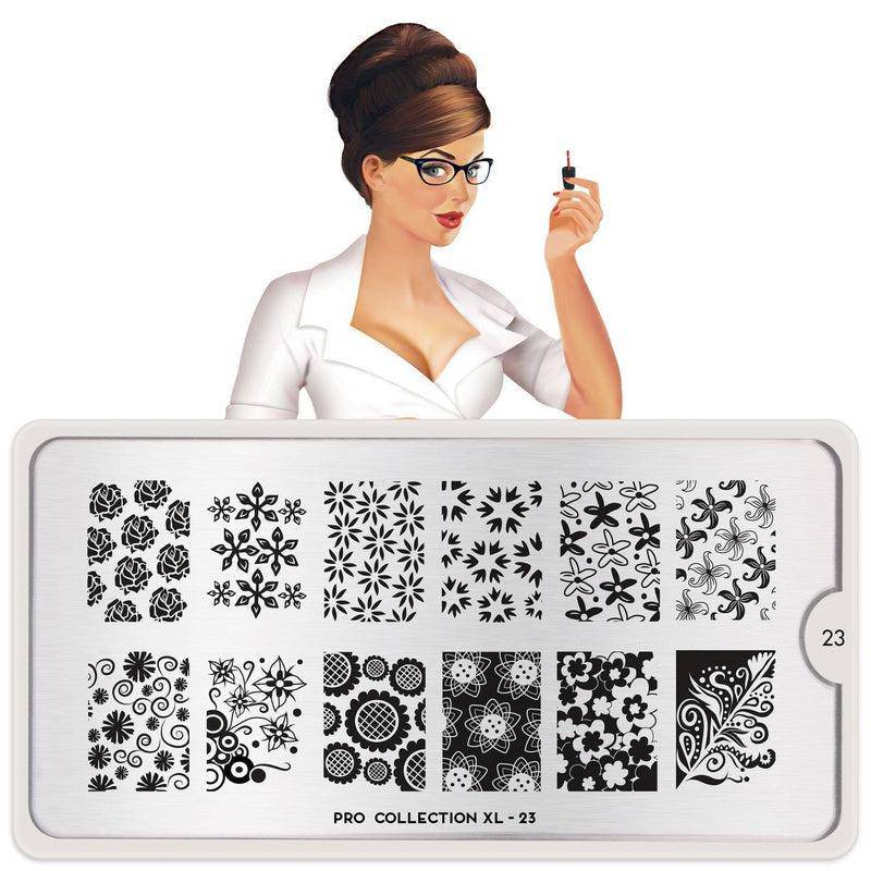 Pro XL 23 ✦ Nail Stamping Plate - MoYou London