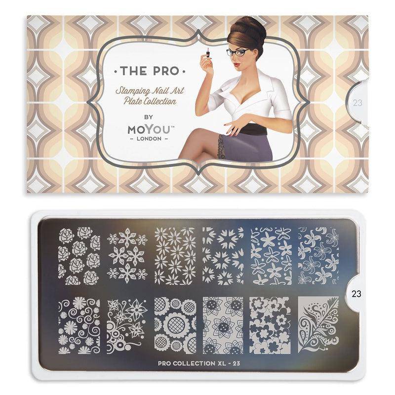 Pro XL 23 ✦ Nail Stamping Plate - MoYou London