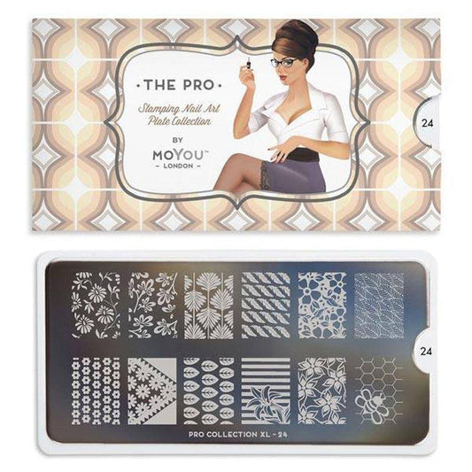 Pro XL 24 ✦ Nail Stamping Plate - MoYou London