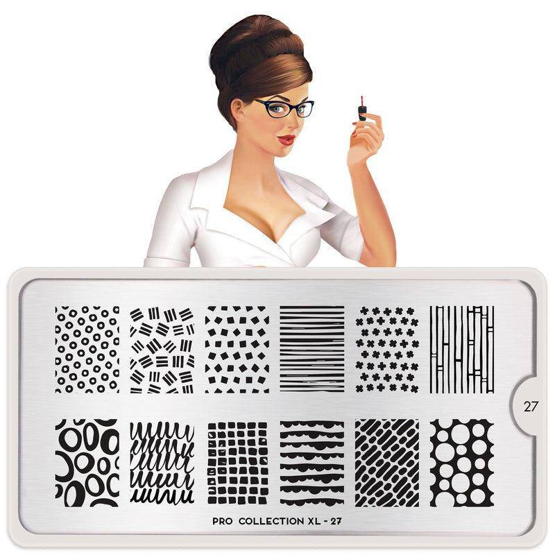 Pro XL 27 ✦ Nail Stamping Plate - MoYou London