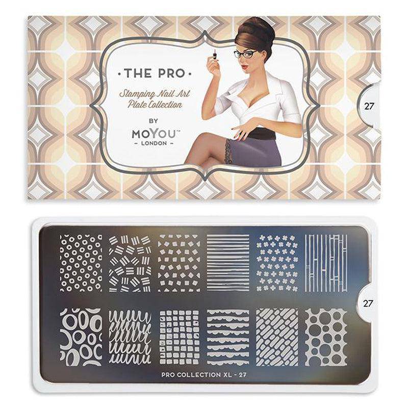 Pro XL 27 ✦ Nail Stamping Plate - MoYou London
