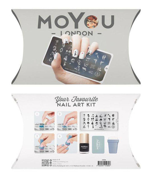 Rebel Nail Stamping Starter Kit - MoYou London