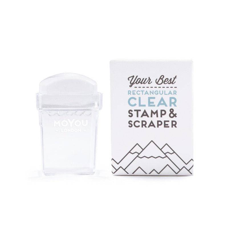Rectangular Clear Stamper & Scraper - MoYou London