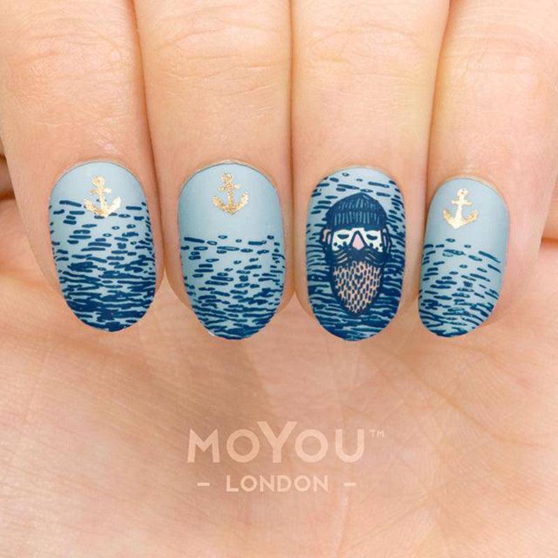 Sailor 18 ✦ Nail Stamping Plate - MoYou London