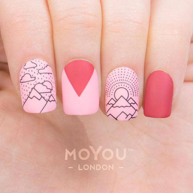 Scandi 01 ⦠Nail Stamping Plate - MoYou London