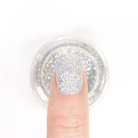 Silver Rainbow Glitter - MoYou London