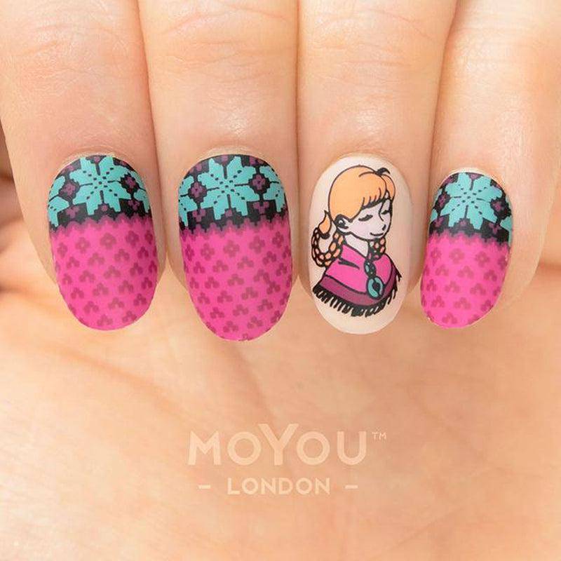 Snow 01 ✦ Nail Stamping Plate - MoYou London