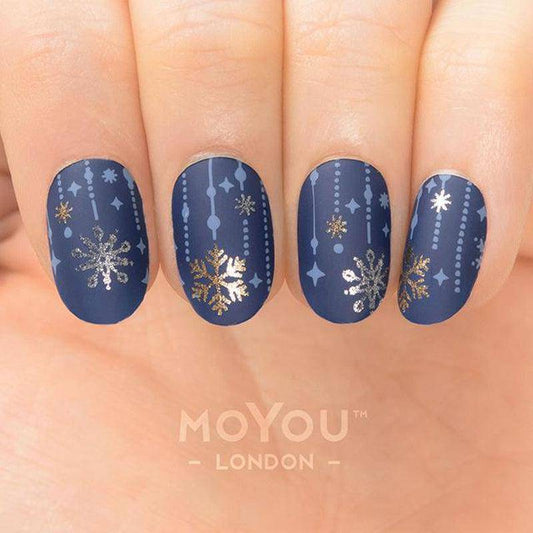 Snow 03 ✦ Nail Stamping Plate - MoYou London