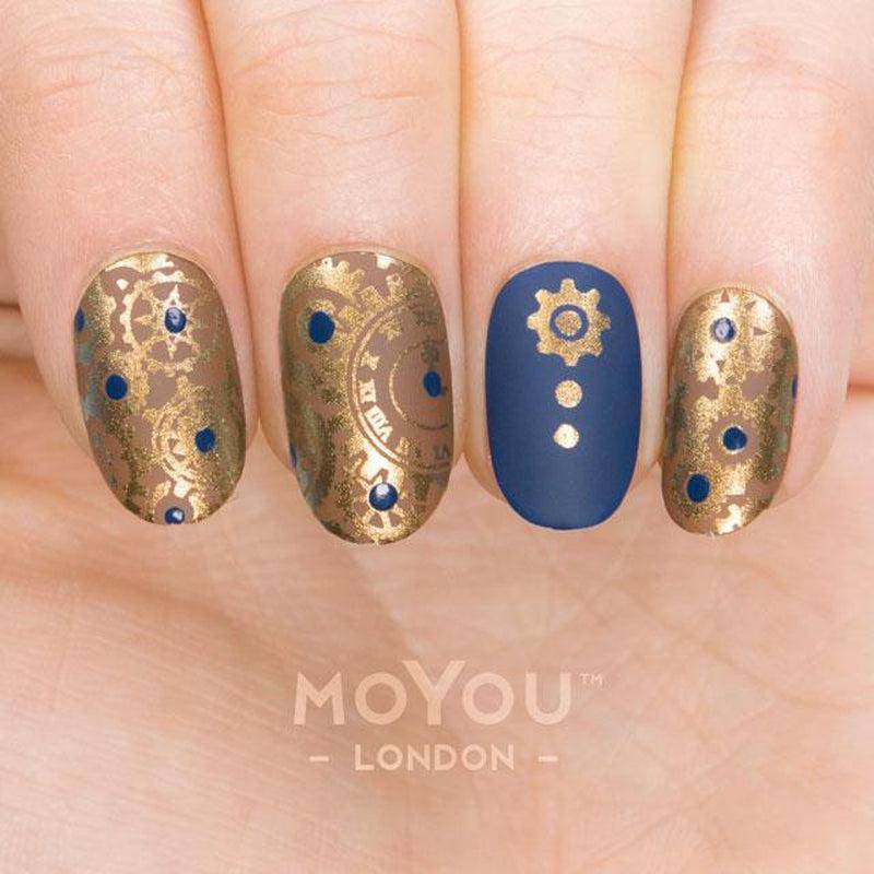 Steampunk 01 ✦ Nail Stamping Plate - MoYou London