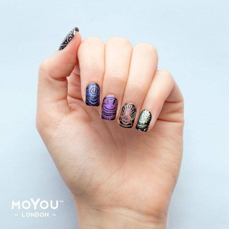 Steampunk 03 ✦ Nail Stamping Plate - MoYou London