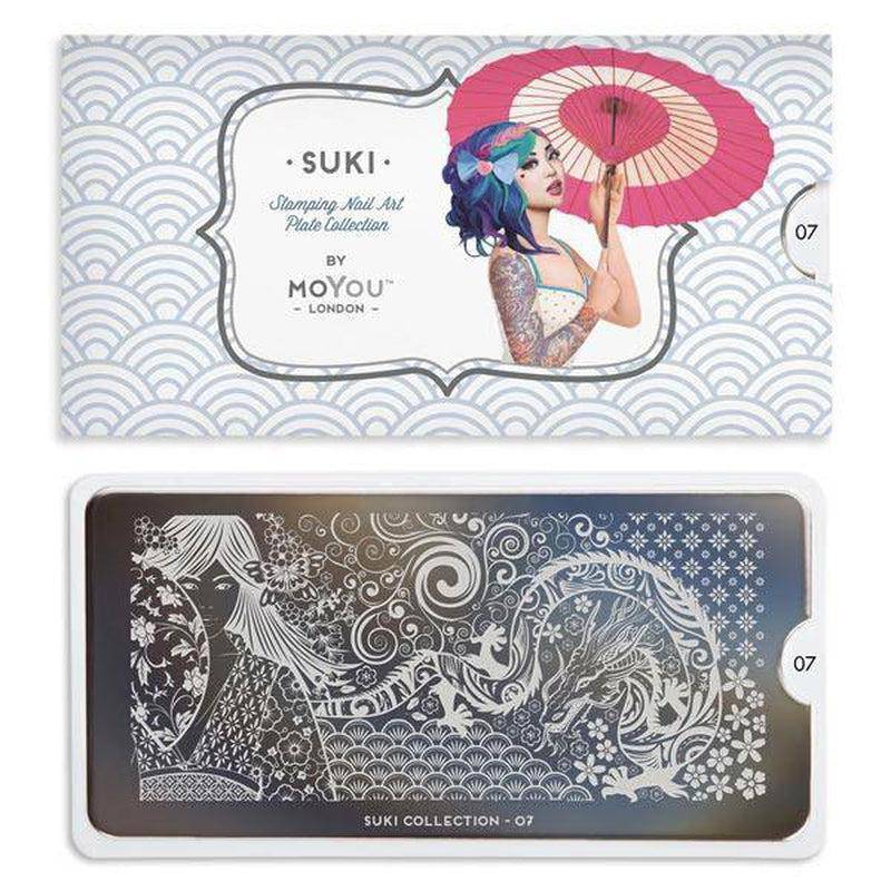 Suki 07 ✦ Nail Stamping Plate - MoYou London