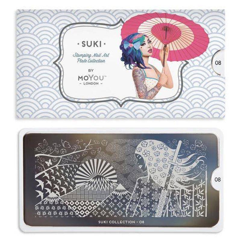 Suki 08 ✦ Nail Stamping Plate - MoYou London