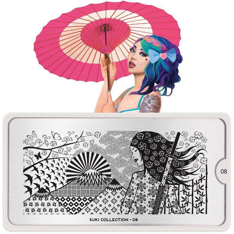 Suki 08 ✦ Nail Stamping Plate - MoYou London