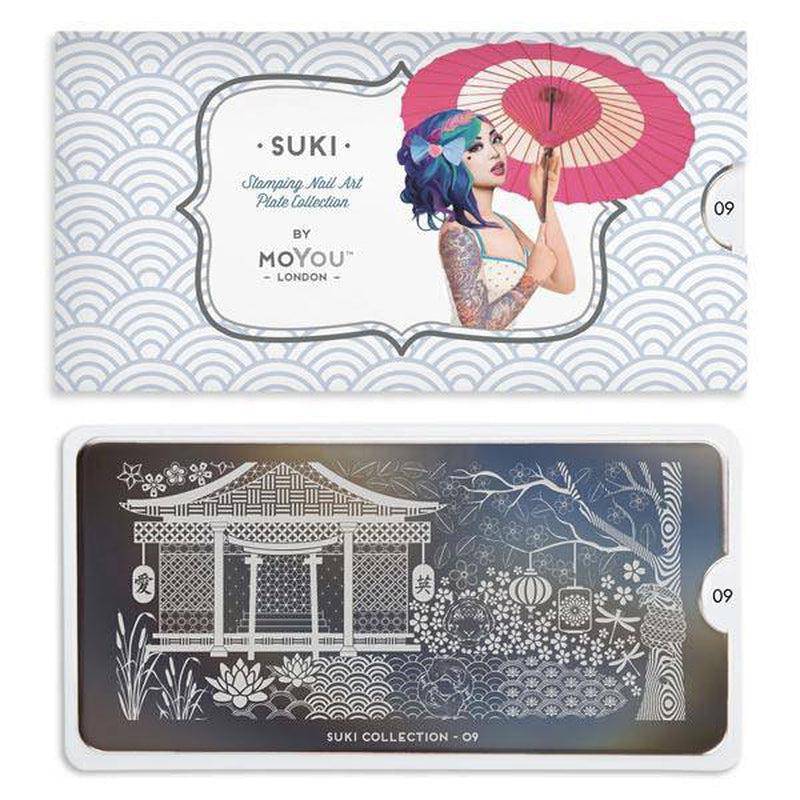 Suki 09 ✦ Nail Stamping Plate - MoYou London