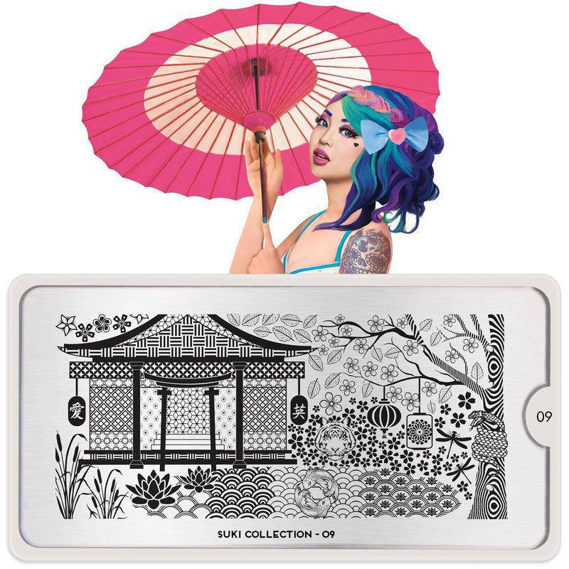 Suki 09 ✦ Nail Stamping Plate - MoYou London