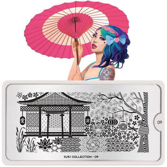 Suki 09 ✦ Nail Stamping Plate - MoYou London