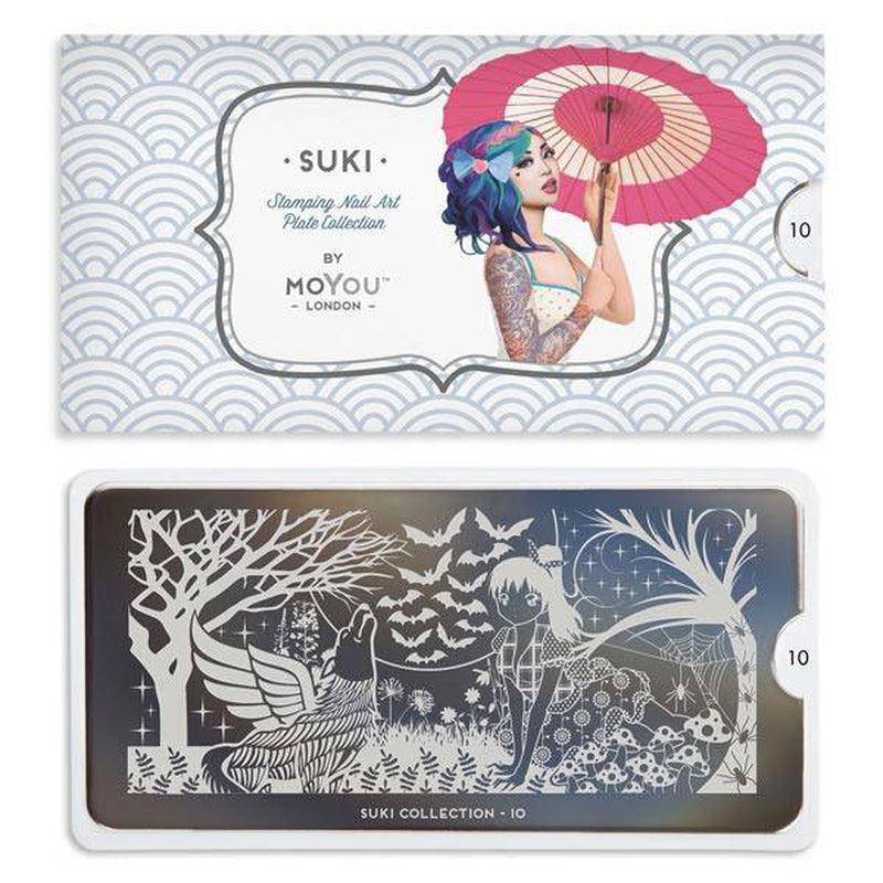 Suki 10 ✦ Nail Stamping Plate - MoYou London