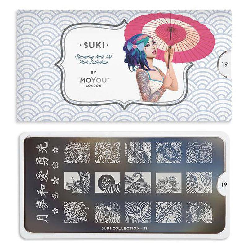 Suki 19 ✦ Nail Stamping Plate - MoYou London