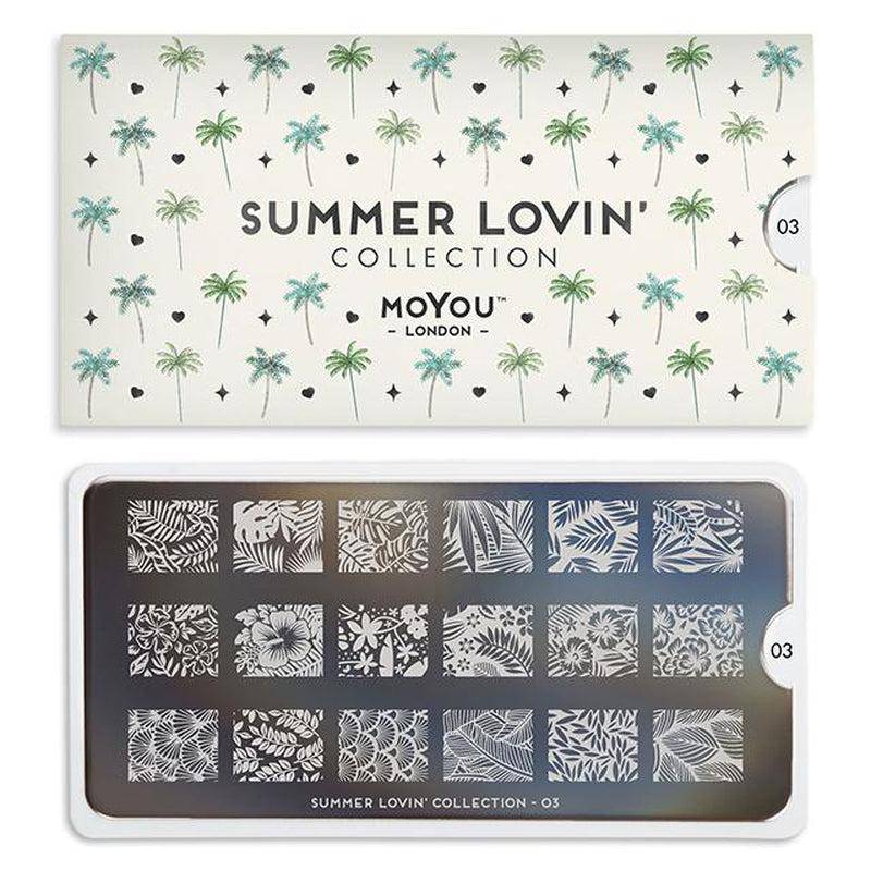 Summer Lovin' 03 ✦ Nail Stamping Plate - MoYou London