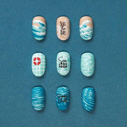 Summer Lovin' 06 ✦ Nail Stamping Plate - MoYou London