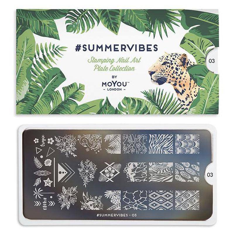 #Summervibes 03 ✦ Nail Stamping Plate - MoYou London