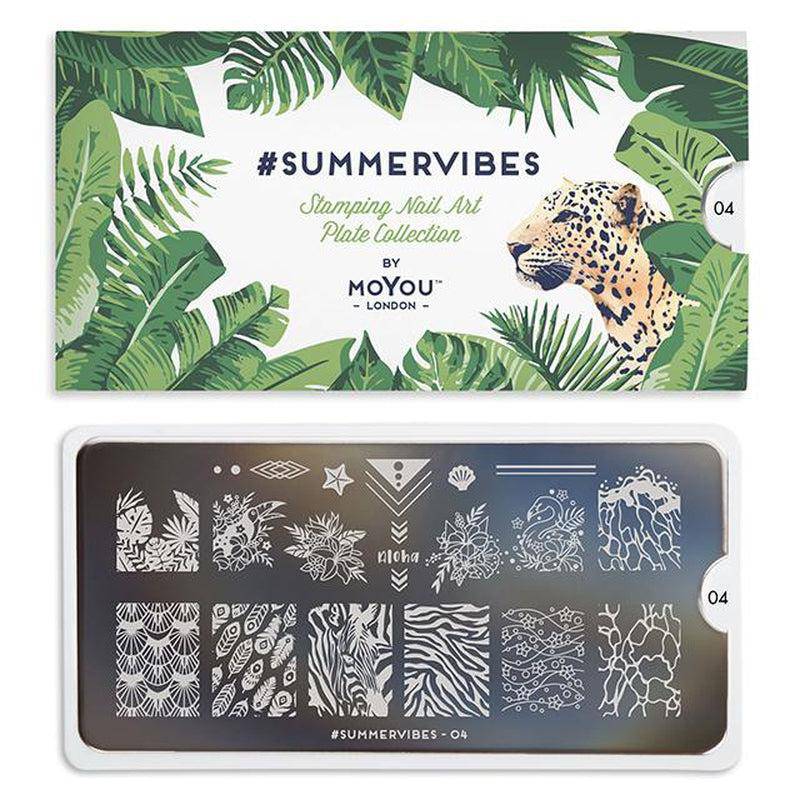#Summervibes 04 ✦ Nail Stamping Plate - MoYou London