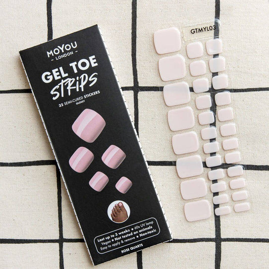 Gel Toe Strip ★ Rose Quartz - MoYou London