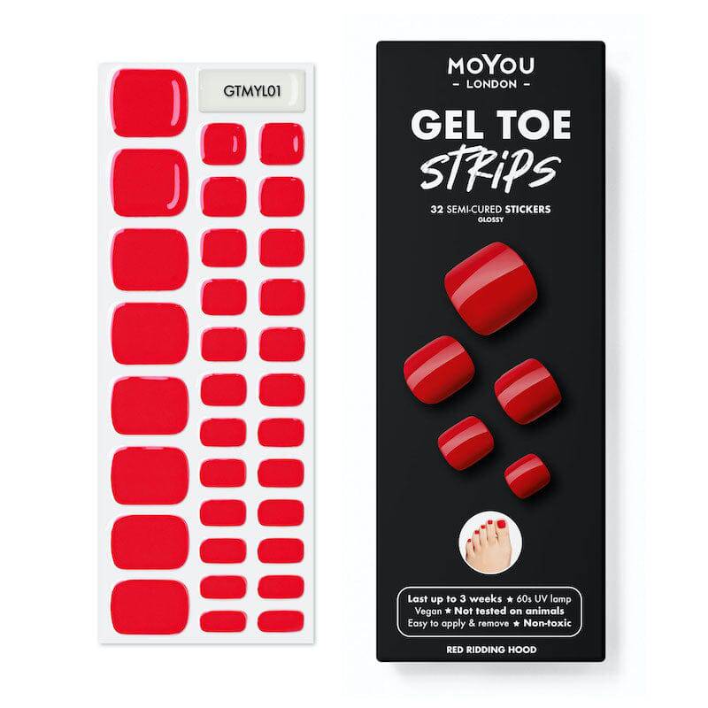 Gel Toe Strip ★ Red Riding Hood - MoYou London
