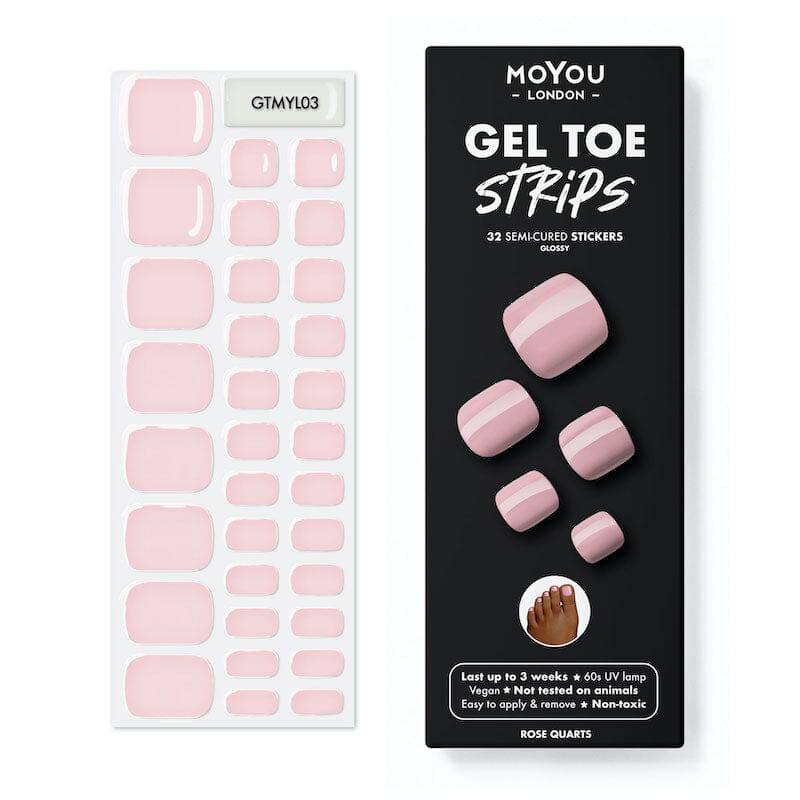 Gel Toe Strip ★ Rose Quartz - MoYou London