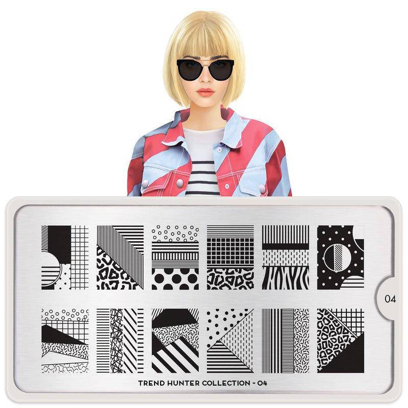 Trend Hunter 04 ✦ Nail Stamping Plate - MoYou London