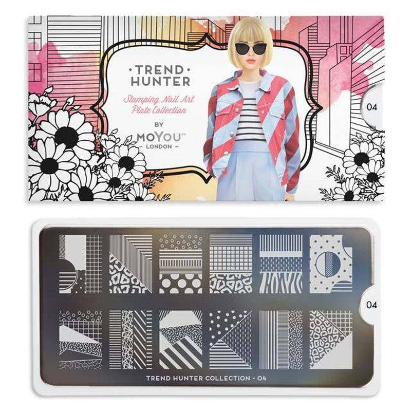 Trend Hunter 04 ✦ Nail Stamping Plate - MoYou London