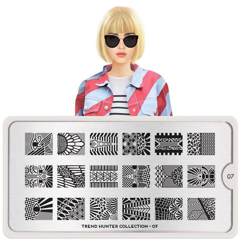 Trend Hunter 07 ✦ Nail Stamping Plate - MoYou London