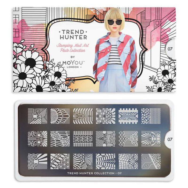 Trend Hunter 07 ✦ Nail Stamping Plate - MoYou London