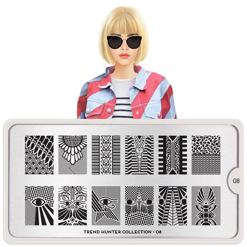 Trend Hunter 08 ✦ Nail Stamping Plate - MoYou London