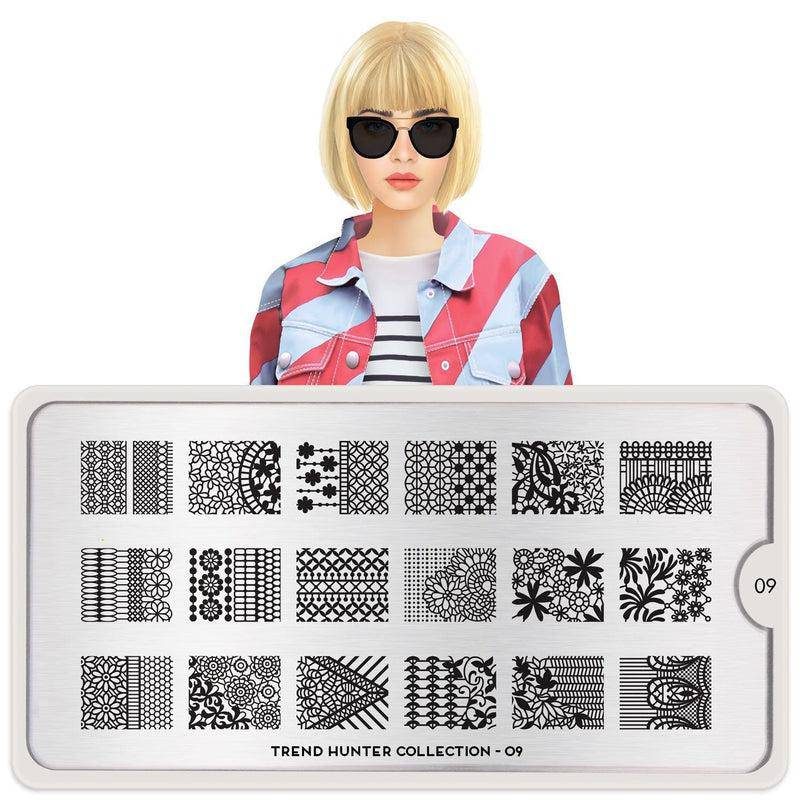 Trend Hunter 09 ✦ Nail Stamping Plate - MoYou London