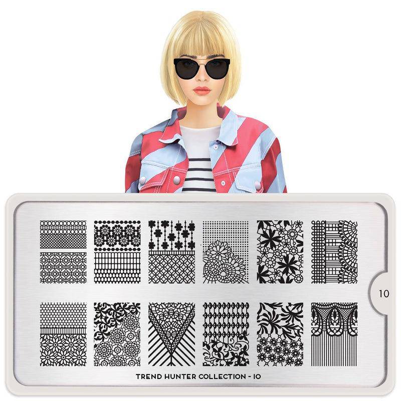 Trend Hunter 10 ✦ Nail Stamping Plate - MoYou London