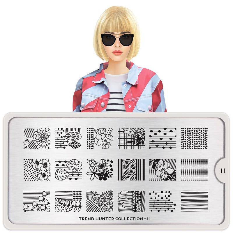 Trend Hunter 11 ✦ Nail Stamping Plate - MoYou London