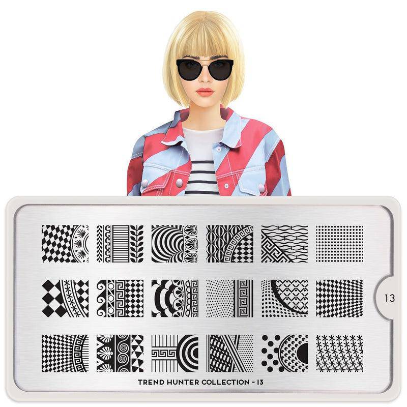 Trend Hunter 13 ✦ Nail Stamping Plate - MoYou London