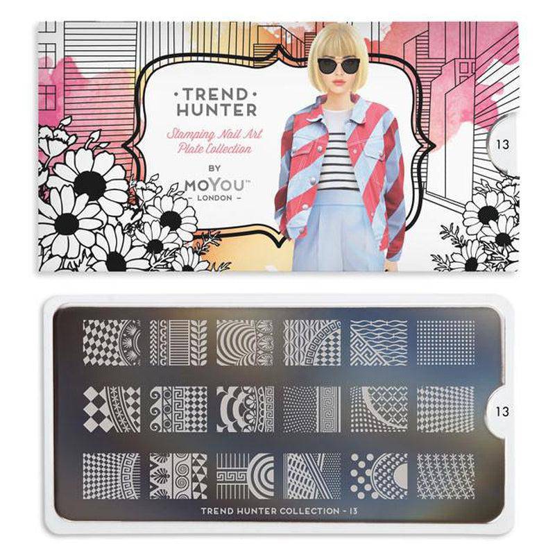 Trend Hunter 13 ✦ Nail Stamping Plate - MoYou London