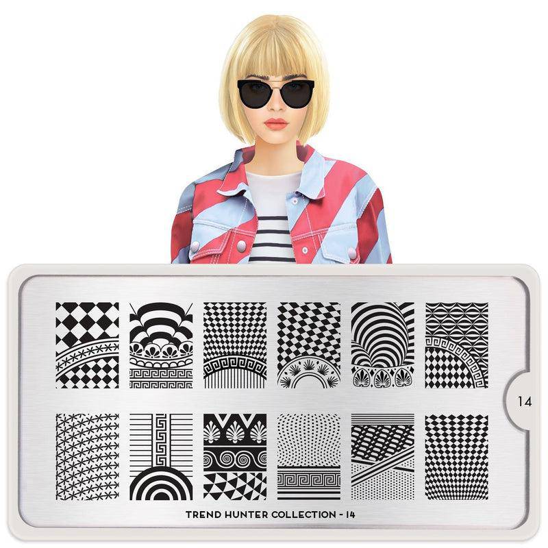 Trend Hunter 14 ✦ Nail Stamping Plate - MoYou London