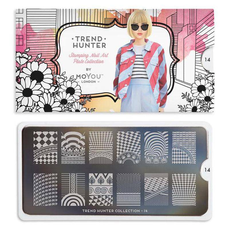 Trend Hunter 14 ✦ Nail Stamping Plate - MoYou London